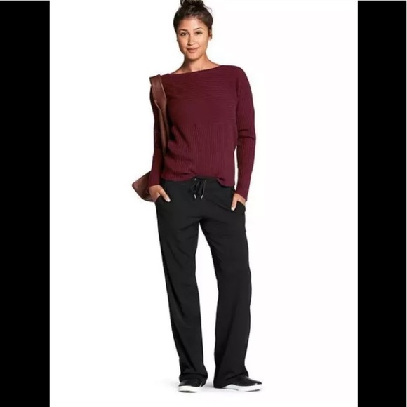 ATHLETA MIDTOWN DRAWSTRING WAIST TROUSERS  PANTS SIZE 6 - Picture 1 of 4